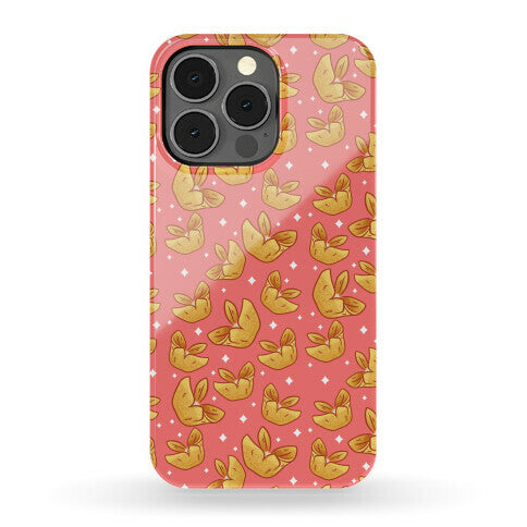 Crab Rangoons Pattern Red Phone Case